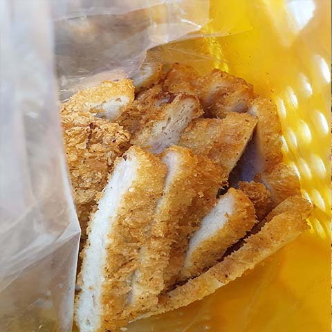 절단돈가스